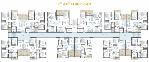  platinum Platinum Cluster Plan from 9th and 11th Floor