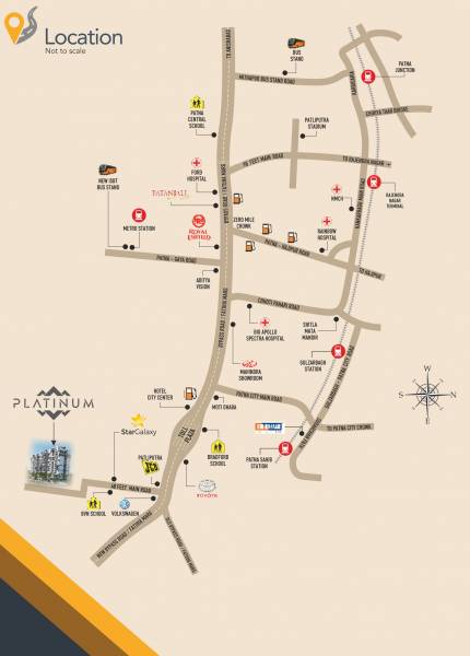  platinum Location Plan