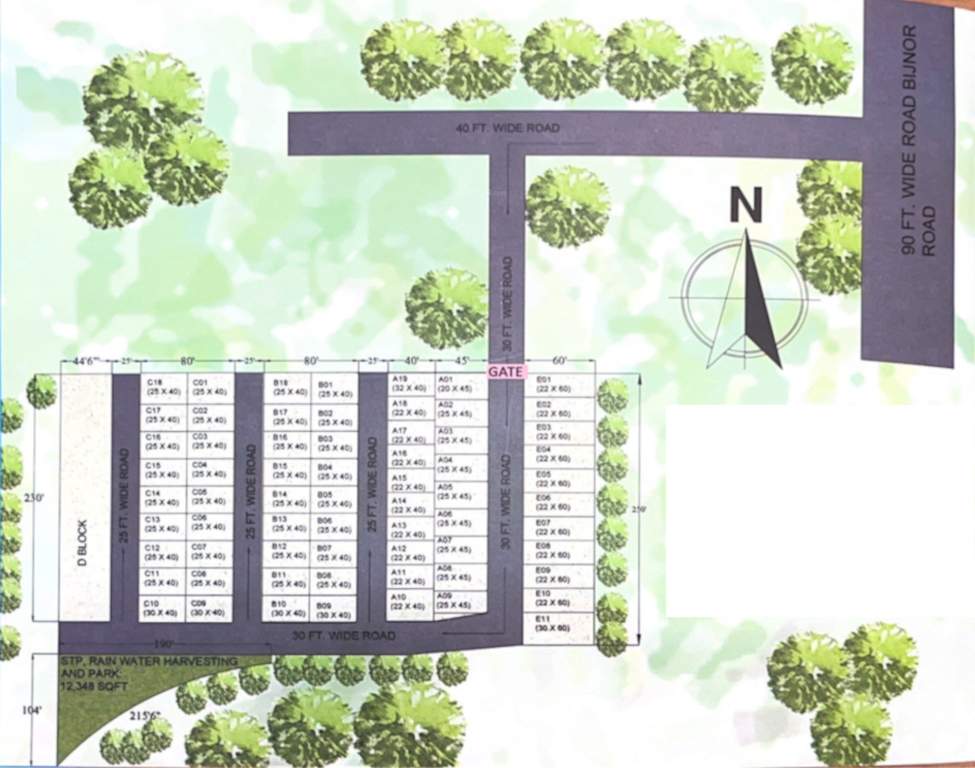  indraprastha residency Layout Plan