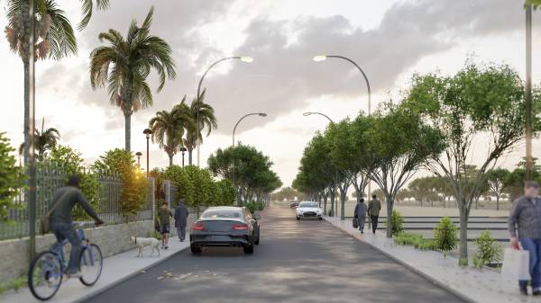 Internal Roads & Footpaths crest Internal Roads & Footpaths