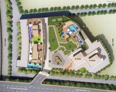  srishti-oasis-ph-3-wing-c-zone-c1-and-c2 Master Plan