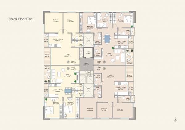 aaradhana Sarthak Aadhana Cluster Plan