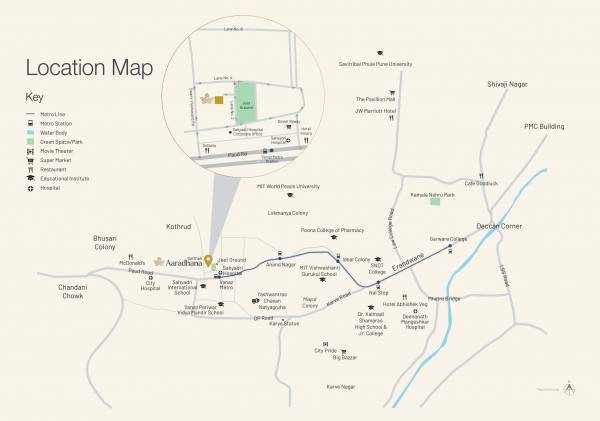  aaradhana Location Plan