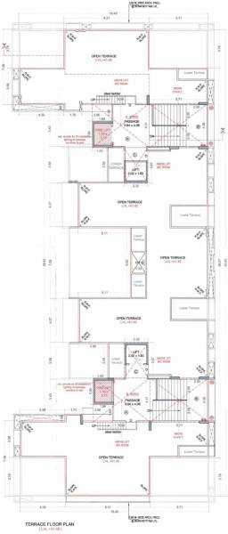  sky A, B Cluster Plan For Terrace