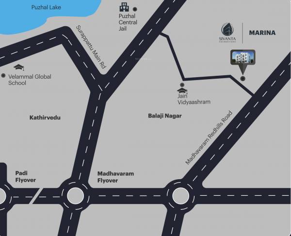  marina Location Plan