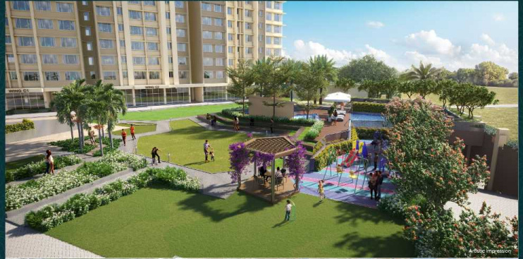  srishti oasis Landscape Garden and Tree Planting