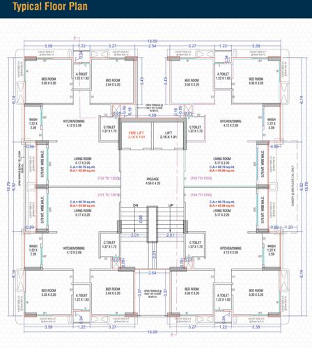 Angel Heights Cluster Plan from 1st to 12th Floor angel-heights Angel Heights Cluster Plan from 1st to 12th Floor
