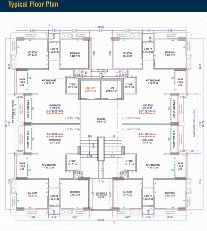  angel heights Angel Heights Cluster Plan from 1st to 12th Floor