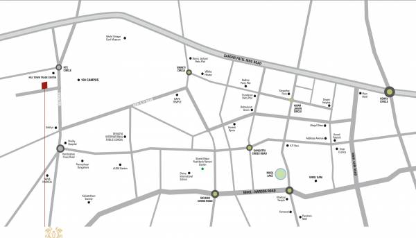  keshar-heritage Location Plan