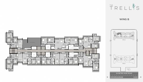  the-trellis The Trellis Wing B Cluster Plan