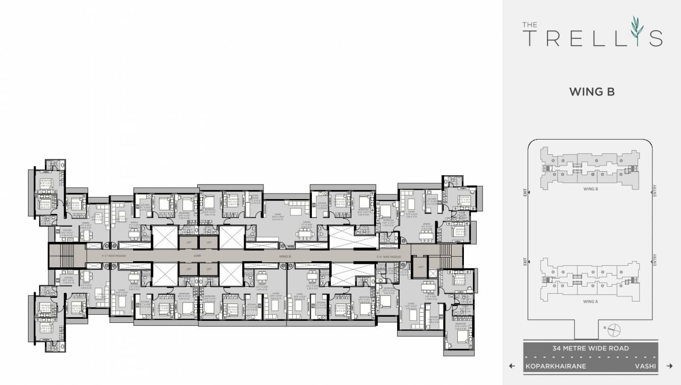  the trellis The Trellis Wing B Cluster Plan
