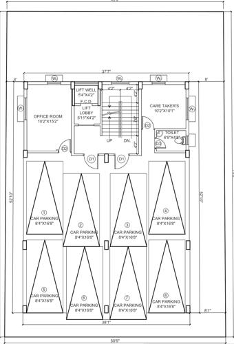  nav-ratan-co-operative-mig Nav Ratan Co Operative MIG Cluster Plan For Ground Floor