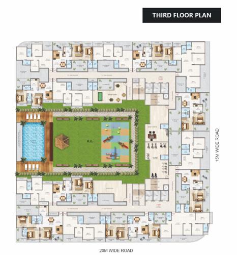  the-domus-26-west The Domus 26 West Cluster Plan for 3rd Floor
