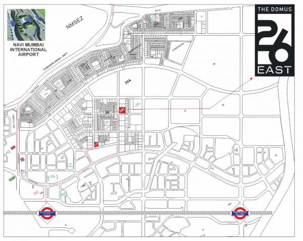  the-domus-26-west Location Plan