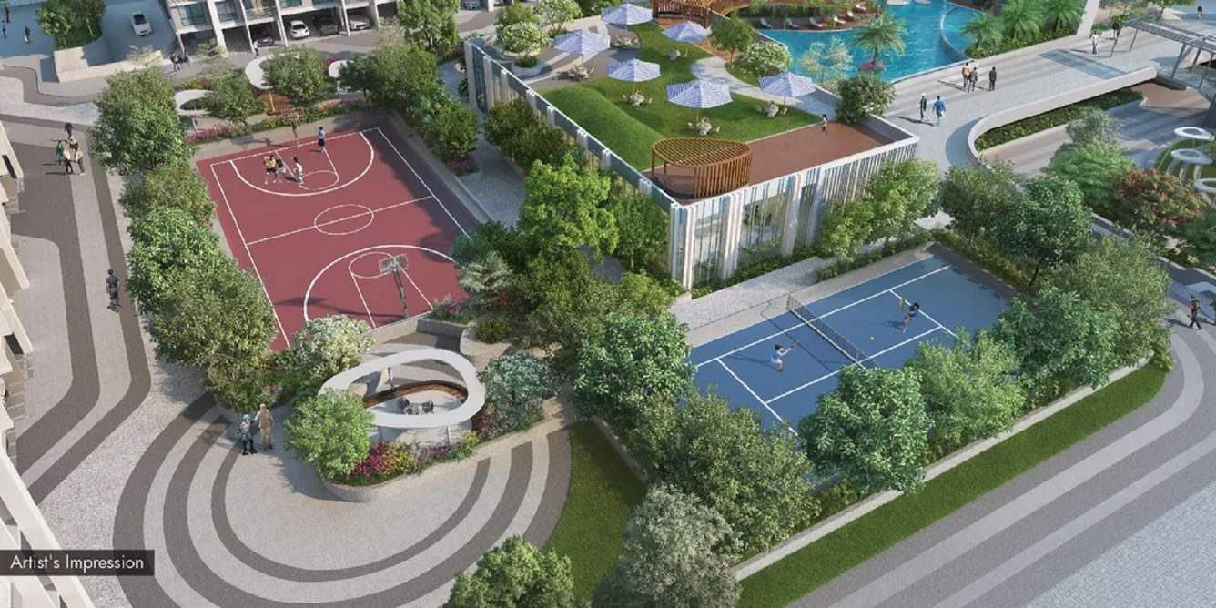 greenscapes phase 2 Basketball Court