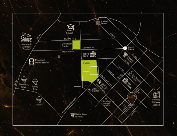  infinia Location Plan