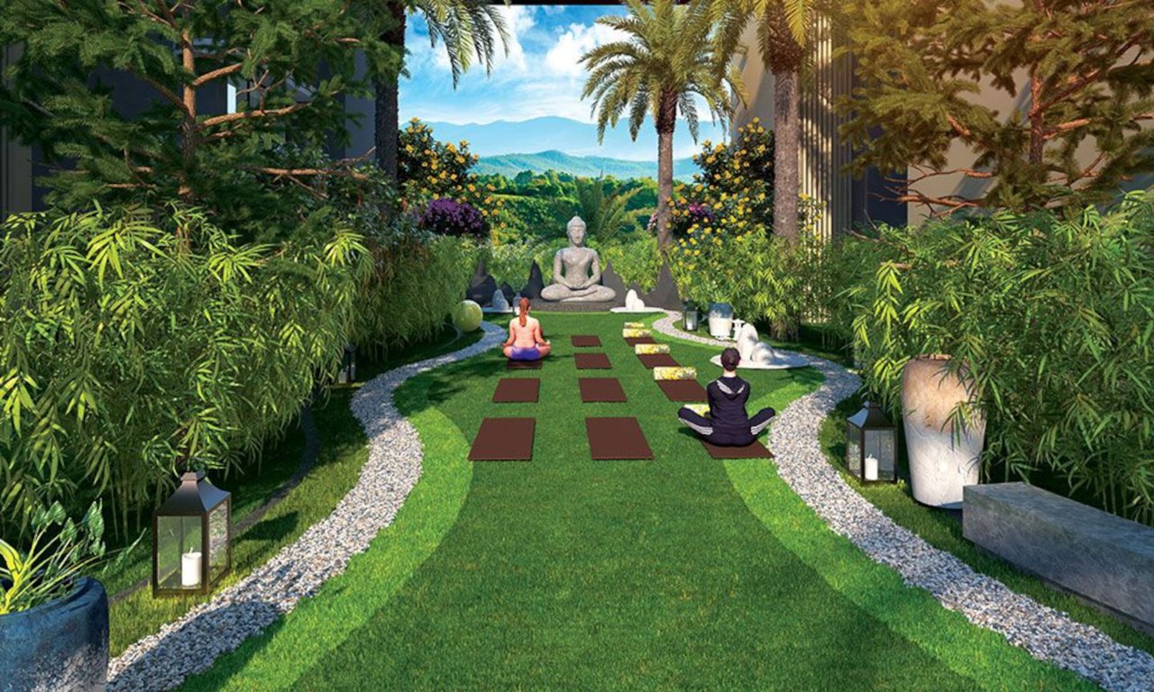 earth one Yoga/ Meditation Area