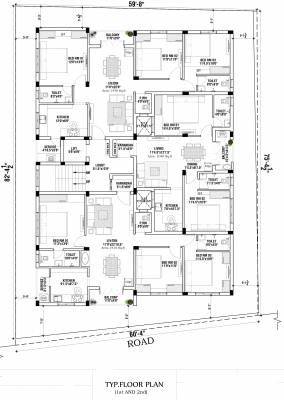 pragathi Pragathi Cluster Plan From 1st To 2nd Floor