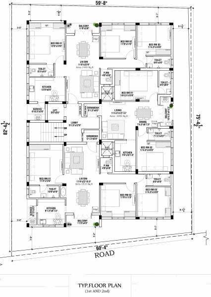 pragathi Pragathi Cluster Plan From 1st To 2nd Floor