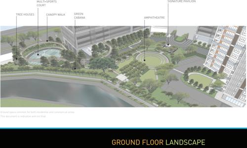  orbit-urban-park West Wing And East Wing Cluster Plan for ground Floor