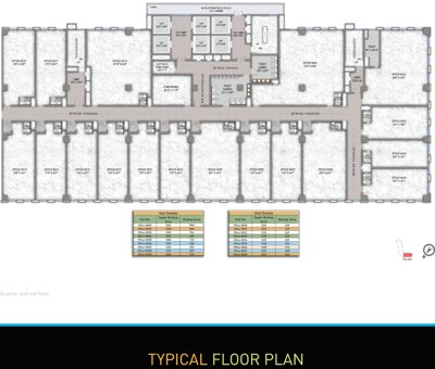  orbit-urban-park West Wing And East Wing Typical  Cluster Plan