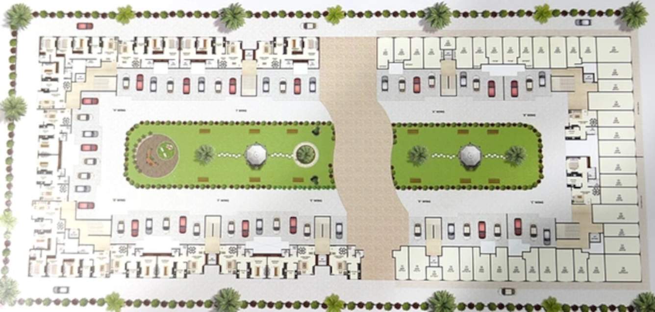  shanti vista ii Wing A Cluster Plan For Ground Floor