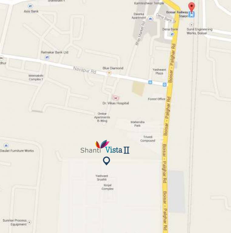  shanti vista ii Location Plan