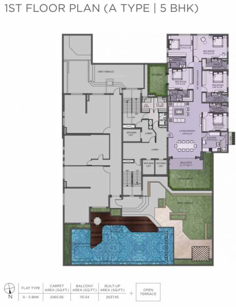  altitude-16 Altitude 16 First Floor Cluster Plan