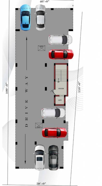 chaitanya Chaitanya Cluster Plan For Ground Floor
