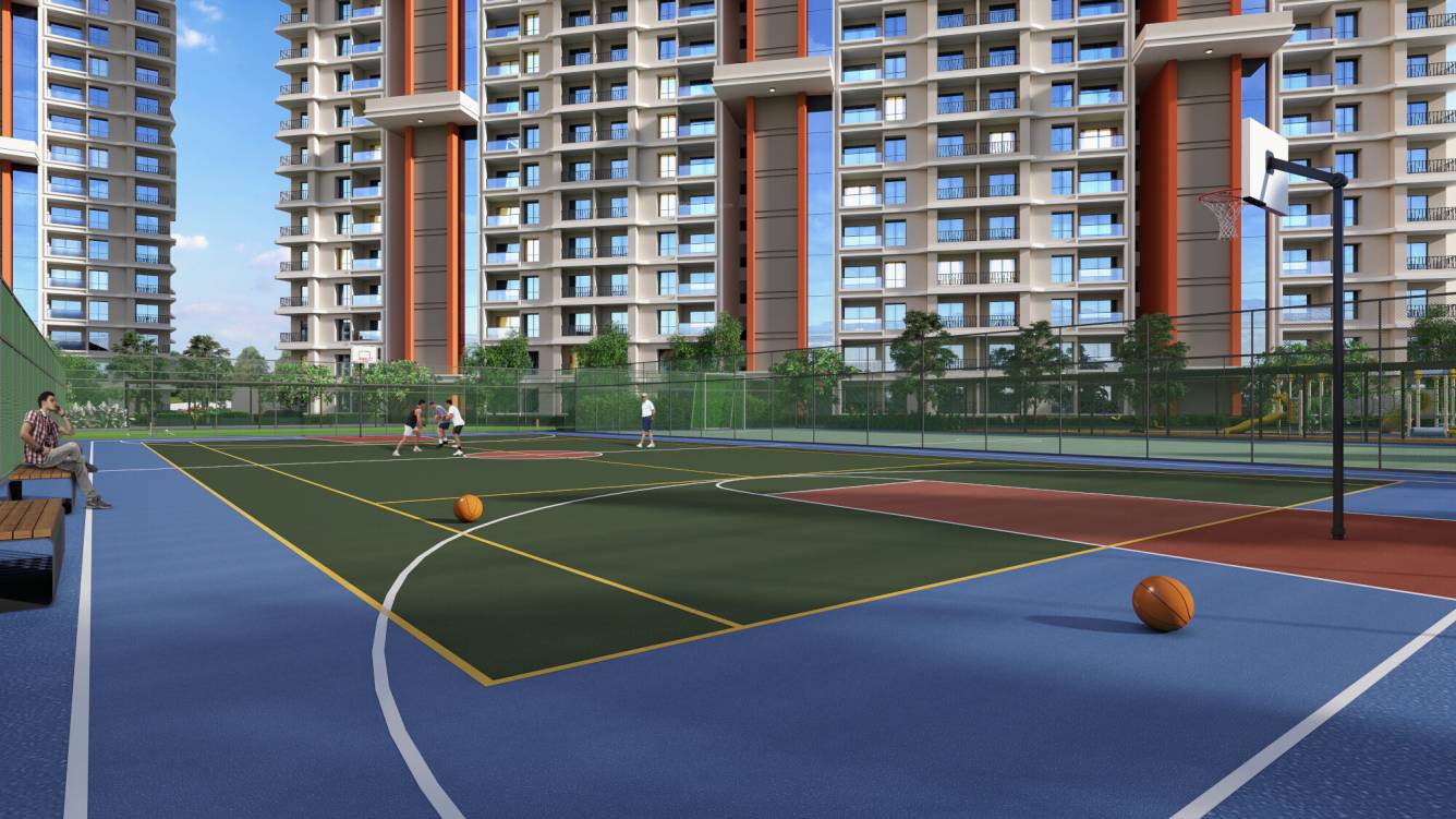  emerald Basketball Court
