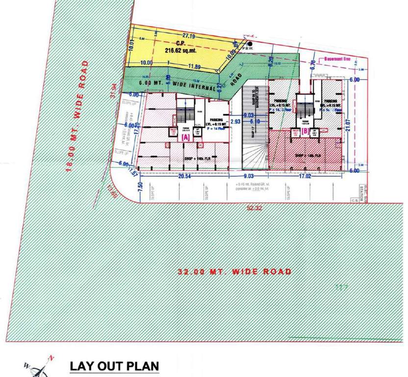  residency Layout Plan