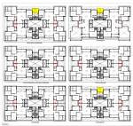  shaligram Block E Cluster Plan from 1st to 21th Floor