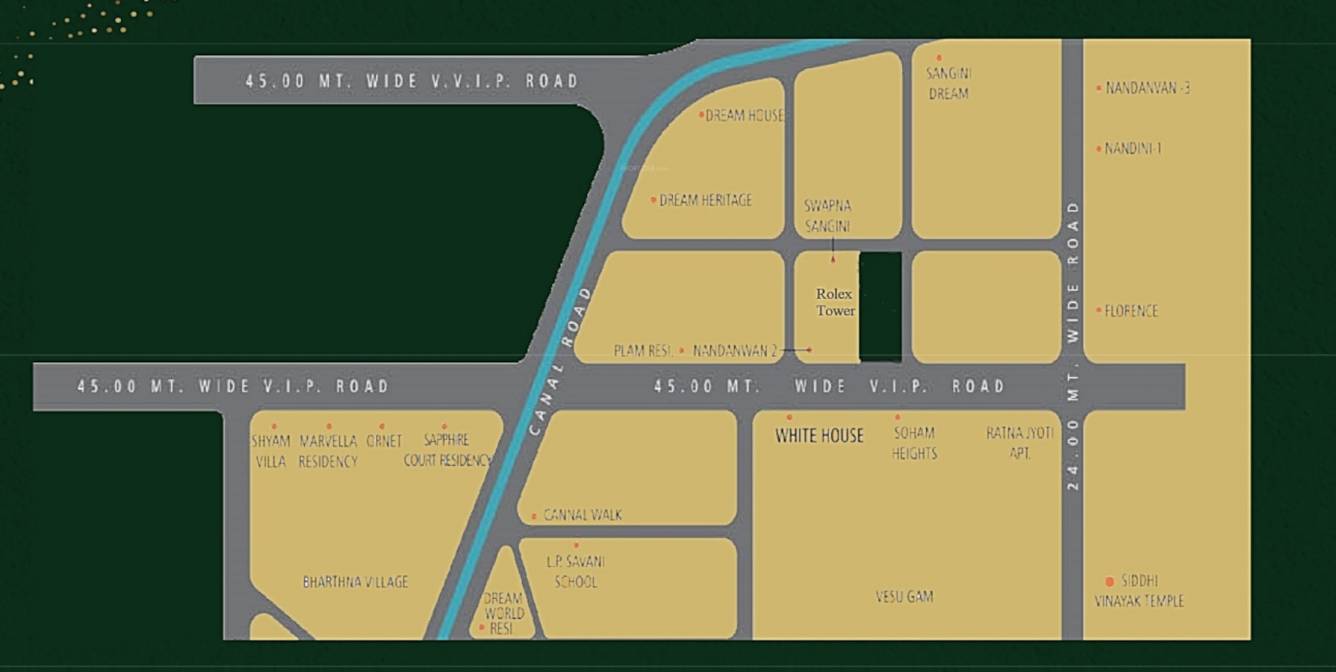 rolex tower Location Plan