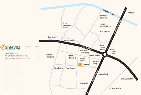  sreevas Location Plan