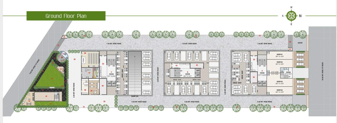  fortune Block A Cluster Plan