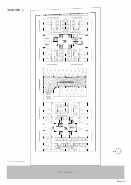  satatya-syril-ii Block A & B Basement 2 Cluster Plan