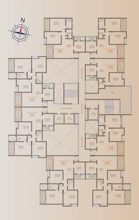 west winds Cluster Plan