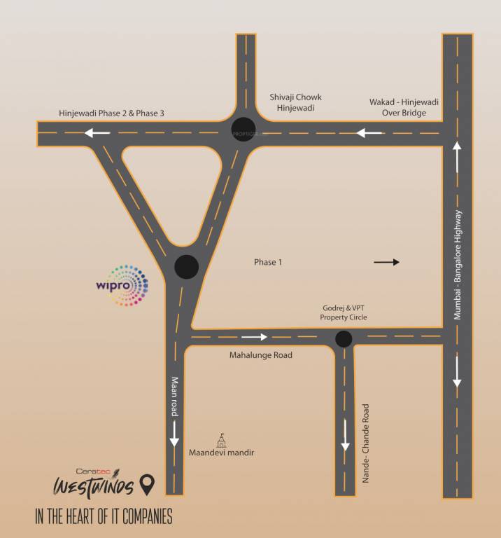 west winds Location Plan