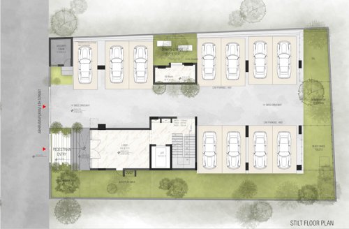  bharadwaj- Ramaniyam Bharadwaj Cluster Plan For Ground Floor
