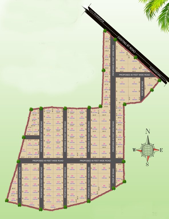  suvarna sahasra Layout Plan