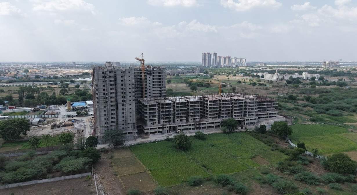  homes rise Block A Construction Status June 25