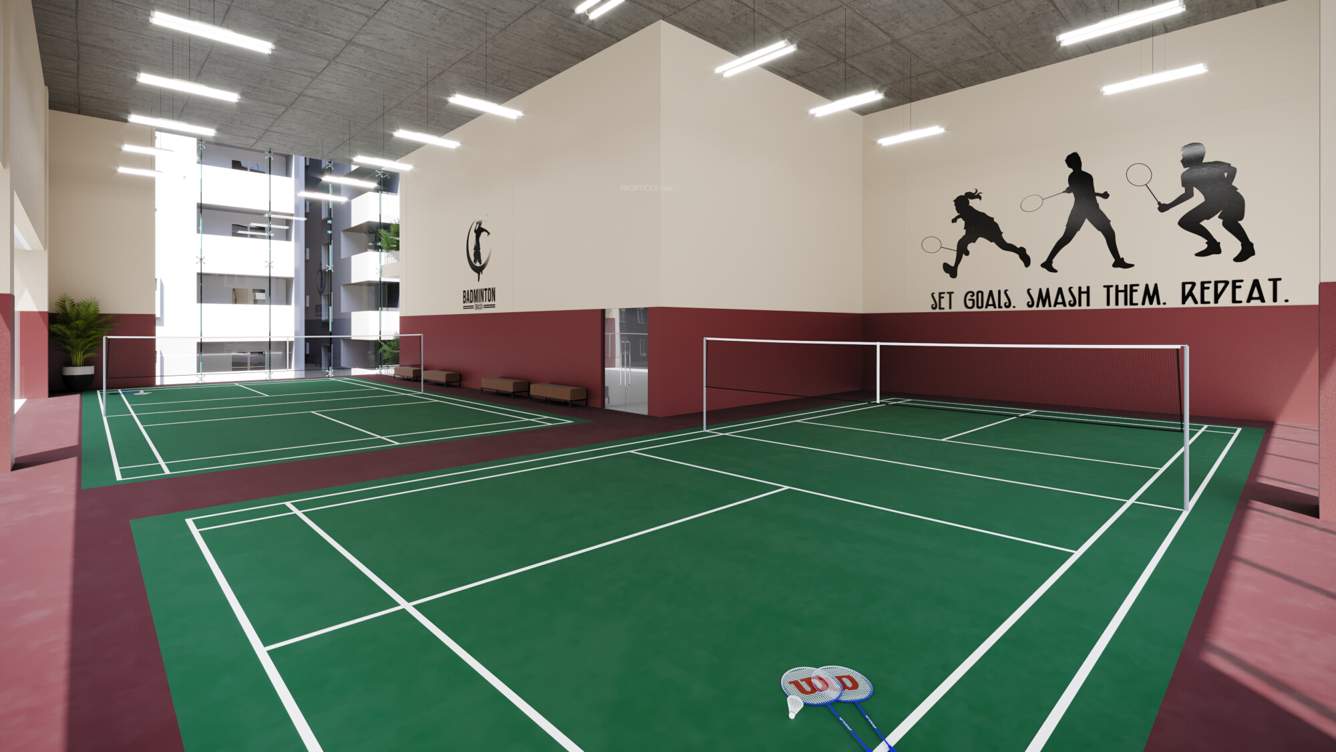  homes rise Badminton Court
