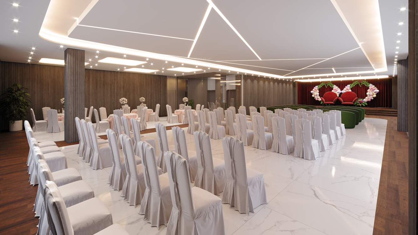  homes rise Banquet Hall