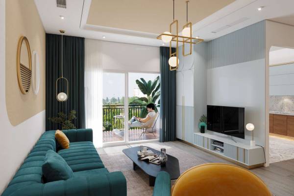  homes-rise Living Area