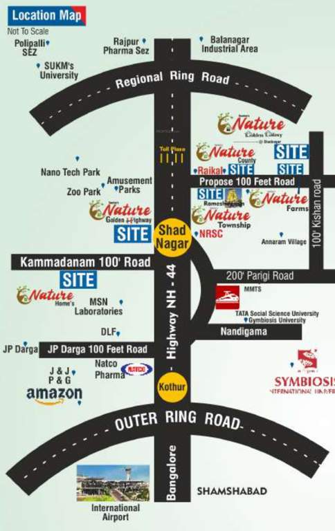  nature farms Location Plan