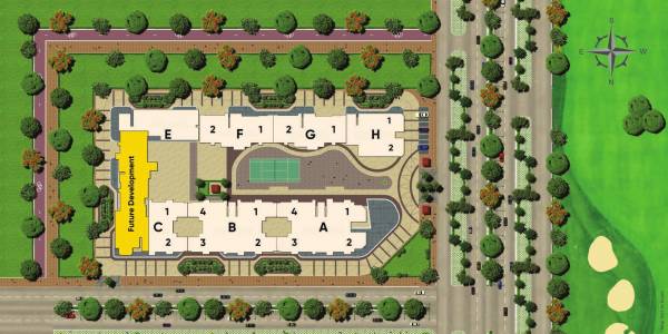 Layout Plan golf-island Layout Plan