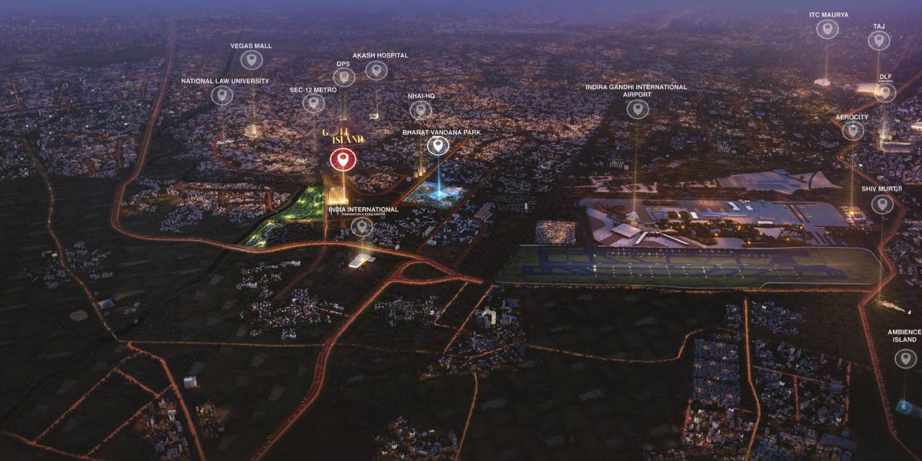  golf island Location Plan