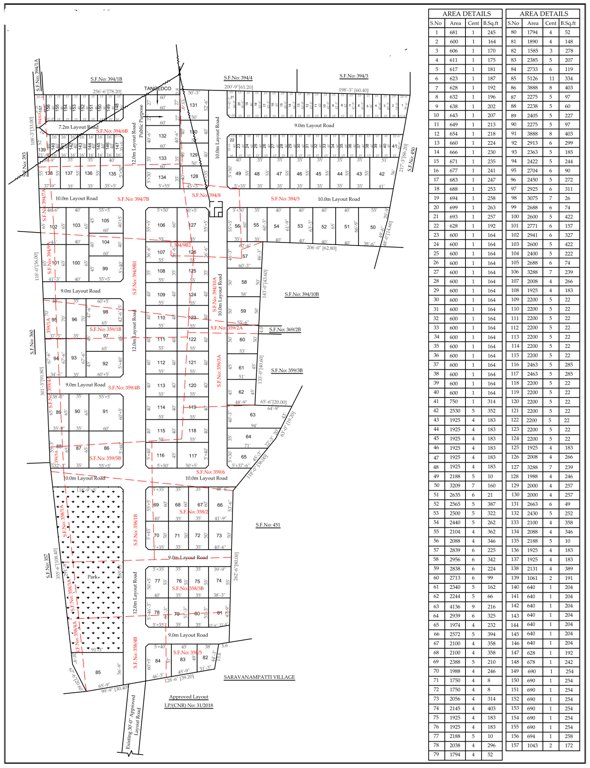  emerald city phase 3 Layout Plan