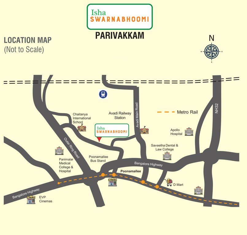 swarnabhoomi Location Plan