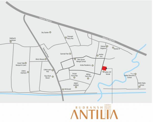 Location Plan antilia Location Plan